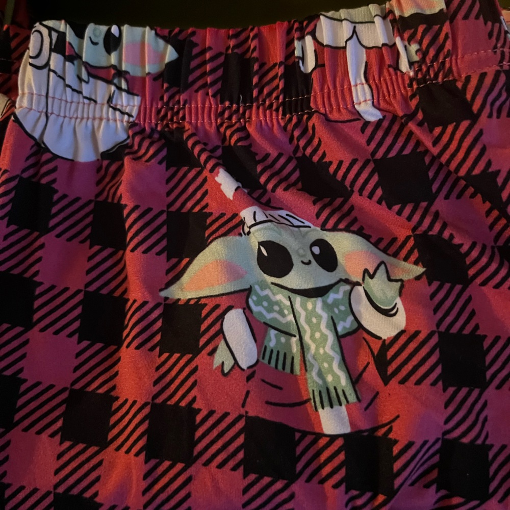Star Wars Plaid Loungewear Pajama Set by Munki Munki NWT Luxuriously Soft: LARGE - Picture 9 of 9